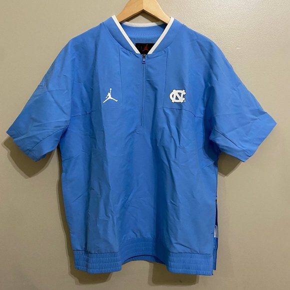 Nike Air Jordan North Carolina UNC Tarheels Pullover Jacket DD6429-448 Size